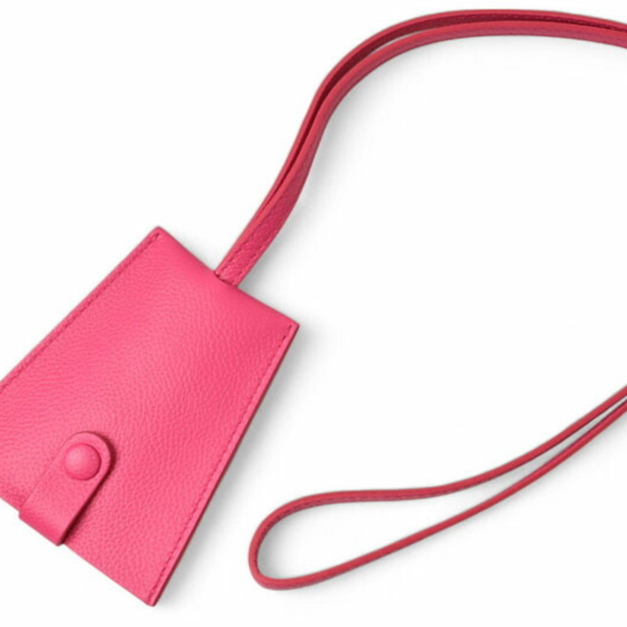 Balenciaga Key Ring Charm Neck Strap Balenciaga Crochet Pink Unused 354$